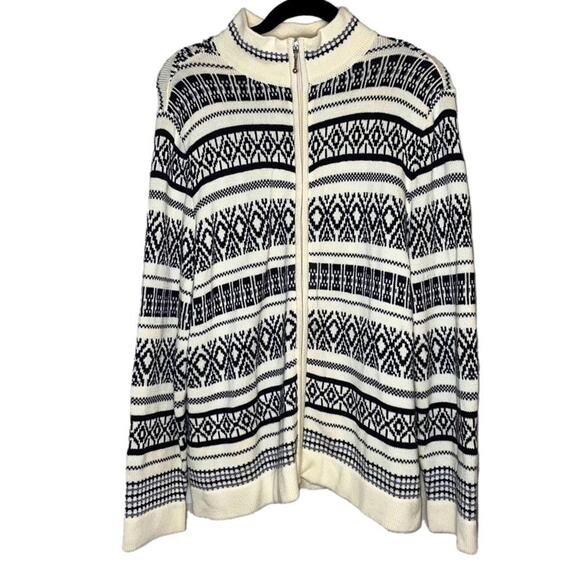 Westbound Sweater Vintage Diamond Pattern Retro - Picture 1 of 6